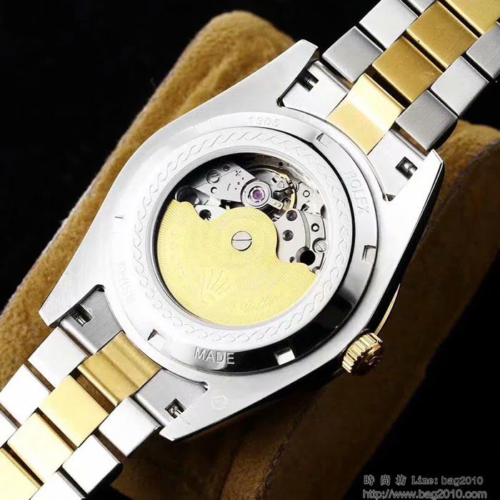 ROLEX勞力士 最新日誌款 複刻正品 鑽石刻度錶盤 高端系列 男士腕表 超強防水  wssb5049